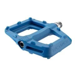 Race Face Pedali Flat Ride Blu