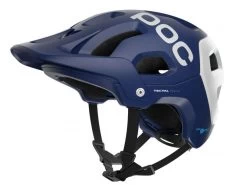POC Casco Tectal Race Spin Blu/bianco -Negozio Di Attrezzature Per Biciclette poc tectal blu