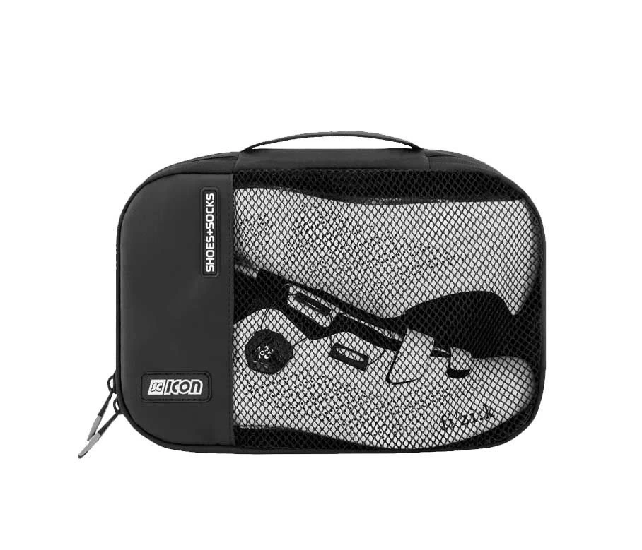 Borsa Scicon Porta Scarpe Nero 3 Borsa Scicon Porta Scarpe Nero