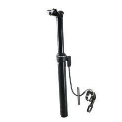 Reggisella Telescopico 31,6x410mm Esc. 125mm Nero