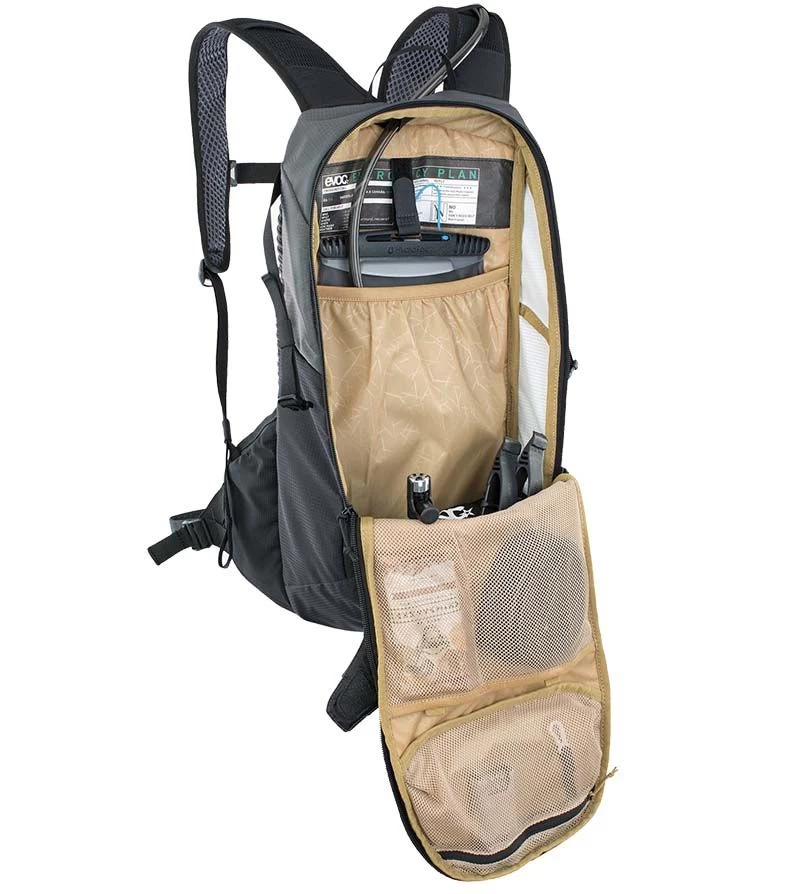 Evoc Zaino Ride 12l + Sacca 2l Grigio/nero One Size 5 Evoc Zaino Ride 12l + Sacca 2l Grigio/nero One Size - immagine 3