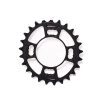 Rotor Corona Ovale Mtb 25 Denti Bcd64*4 Interna Nero -Negozio Di Attrezzature Per Biciclette rr145