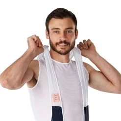 Salopette Santini Trek-Segafredo Team Replica Blu/corallo -Negozio Di Attrezzature Per Biciclette salopette santini trek segafredo team replica blu corallo 3