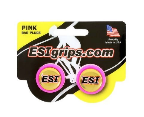 ESI Grips Tappi Manubrio Rosa 3 ESI Grips Tappi Manubrio Rosa