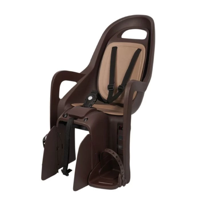 Seggiolino Polisport Groovy Posteriore Al Portapacco Marrone 3 Seggiolino Polisport Groovy Posteriore Al Portapacco Marrone