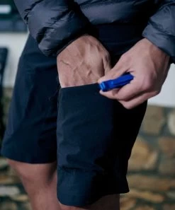 POC Pantaloni Corti Resistance Ultra Nero -Negozio Di Attrezzature Per Biciclette short poc 1