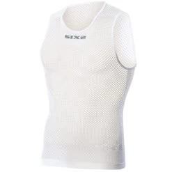 SIXS Smanicato A Rete Bianco Big Size