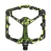 Pedali Crankbrothers Stamp 7 Splatter Verde Tg.L
