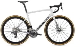 Specialized Tarmac S-works Sl6 Disc Sram Etap Axs 12v. Bianco/argento