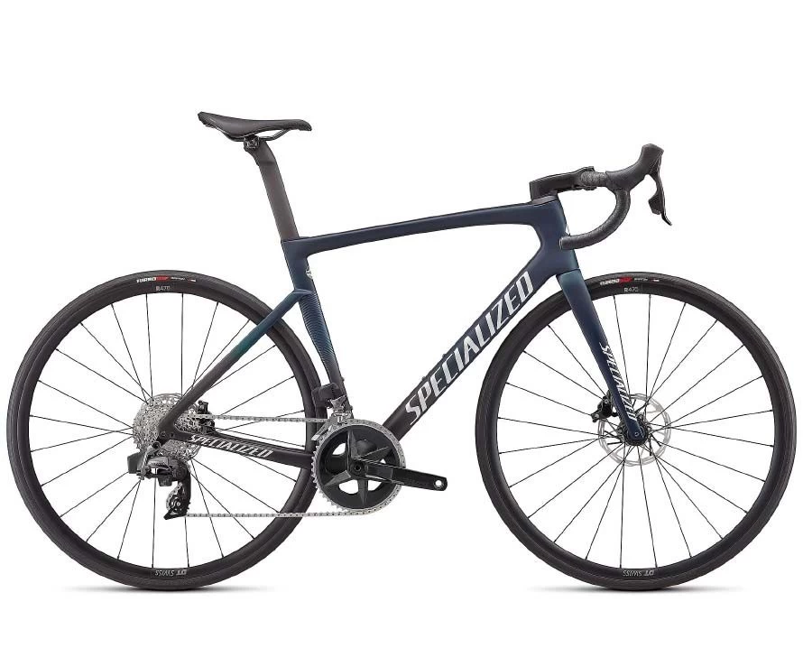 Specialized Tarmac Sl7 Comp Disc Rival Axs Blu Scuro/argento 3 Specialized Tarmac Sl7 Comp Disc Rival Axs Blu Scuro/argento