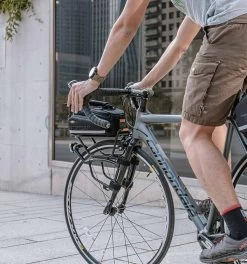 Portapacchi Topeak Tetrarack R1 Quicktrack Anteriore Nero -Negozio Di Attrezzature Per Biciclette tegrarack