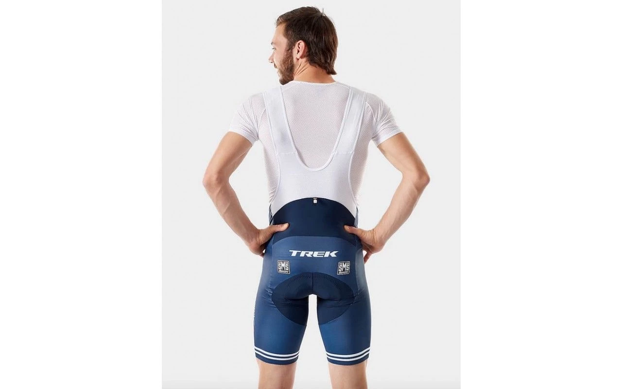 Salopette Santini Trek-Segafredo Team Replica Blu 5 Salopette Santini Trek-Segafredo Team Replica Blu - immagine 3