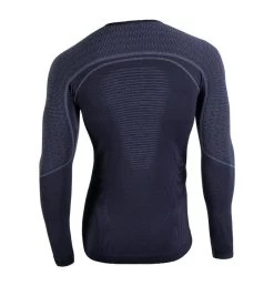UYN Maglia Intima Manica Lunga Giro Collo Visyon Nero