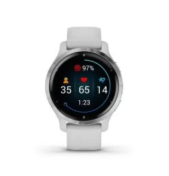 Garmin Venu 2S Argento Cinturino Argento -Negozio Di Attrezzature Per Biciclette venu 2s garmin